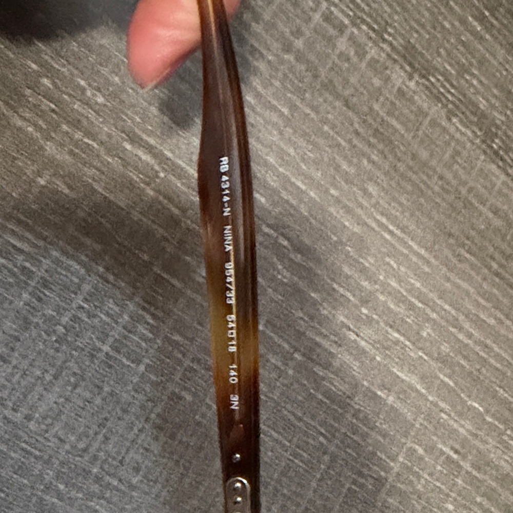 Ray-Ban Brown Nina Sunglass Frames Only - Picture 3 of 8